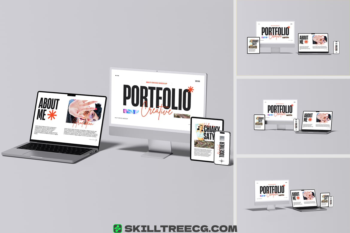 Multi Device Mockup（728935）-技能树